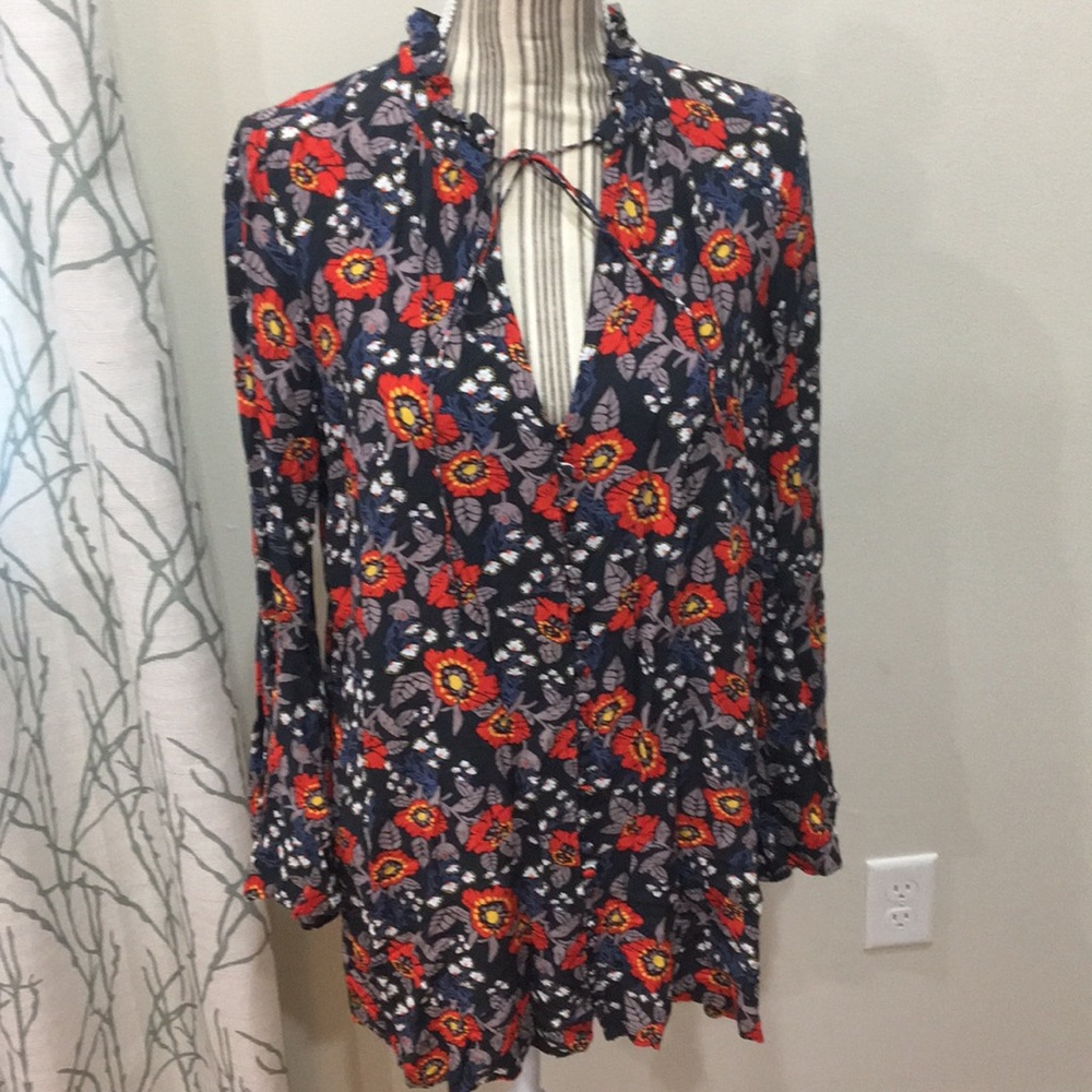 Free People boho tunic top S/M/L